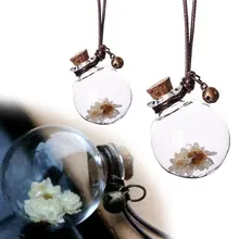 Автомобильный подвесной парфюм, подвеска, ароматизатор, пустой стеклянный флакон для эфирных масел, диффузор, освежитель воздуха