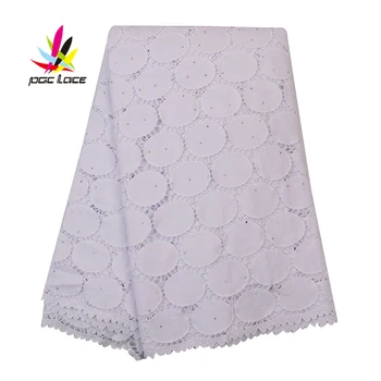 

Water Soluble Fabric Guipure Cord Lace African Fabric Crochet Dress Women Cotton for Dress Wholesale Chemical Cord Lace AMY2881B