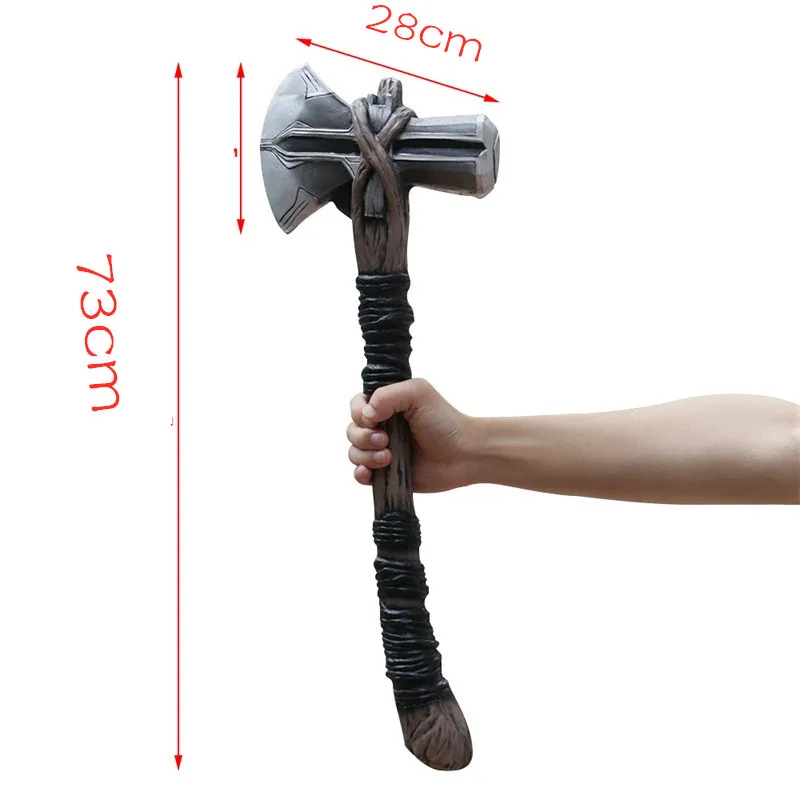 Мстители: Endgame Thor Axe Hammer Косплей оружие фильм ролевые игры Тор громовой Молот