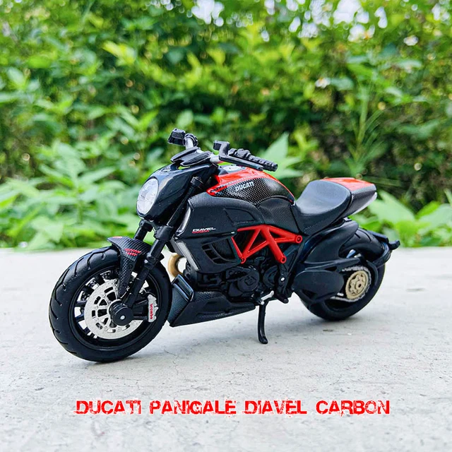 Maisto 1:18 16 styles Ducati Hypermotard original authorized simulation alloy motorcycle model toy car gift collection Diavel Carbon