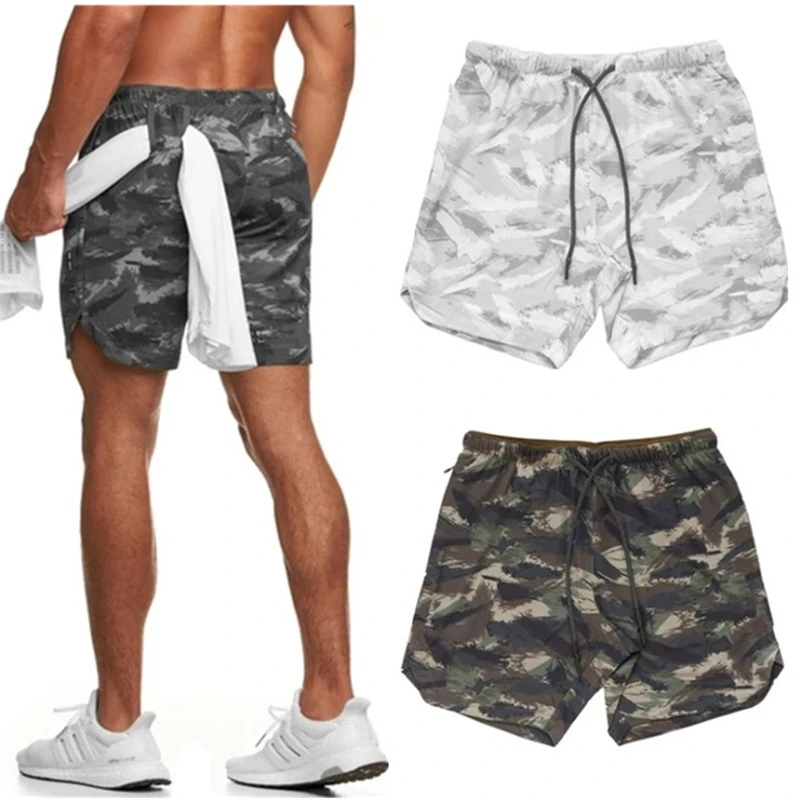 Men Fitness Bodybuilding Camouflage 