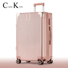 Новинка, полностью алюминиевый багаж, модный чемодан на колесиках, чемодан для путешествий, 20 проверенных чемоданов, женский набор