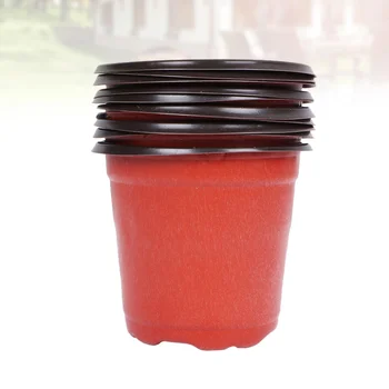 

50pcs Plastic Flowerpot Succulents Flower Pot Basin Pot Creative Breathable Flower Pot (100x85x95mm)