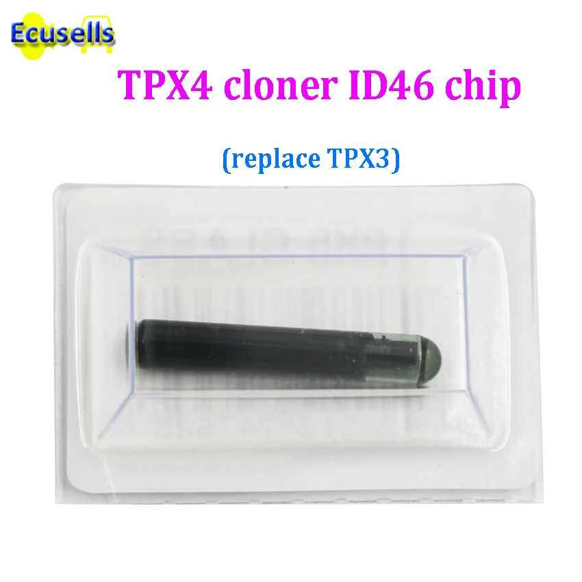 TPX4 Cloner Чип Замена TPX3 чип для нового JMA копия ID46 46 чип TPX4 стеклянный чип