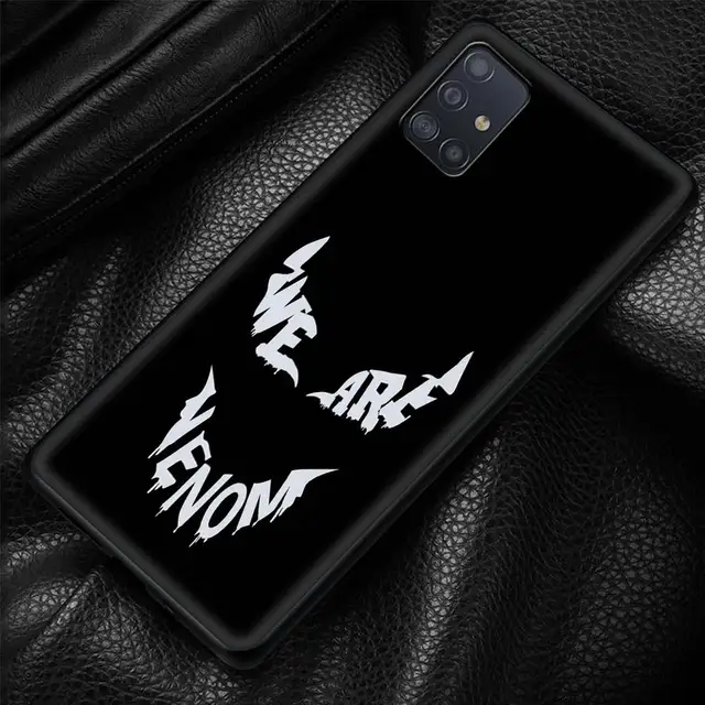 Phone Case For Samsung Galaxy A22 A51 A12 A71 A52 A72 A11 A41 A31 4G A32 A51 5G Soft Fundas Marvel Super Hero Venom B10