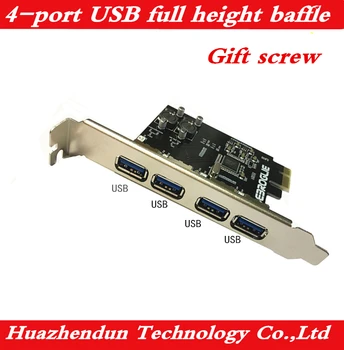 

A large number of spot new inventory PCI12CM full high baffle 4 port USB bracket Free shipping
