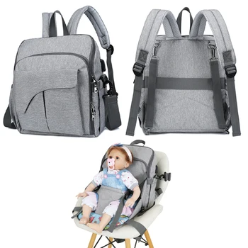 

Baby Diaper Organizer Fashion Large Capacity Mummy Backpack Waterproof Newborn Nappy Nursing Bag Durable Mother Infant Pouch