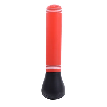 

1.5m Inflatable Punching Bag Column Stand Fitness Kick Boxing Training Tumbler Sandbag for Kid Adult FOU99