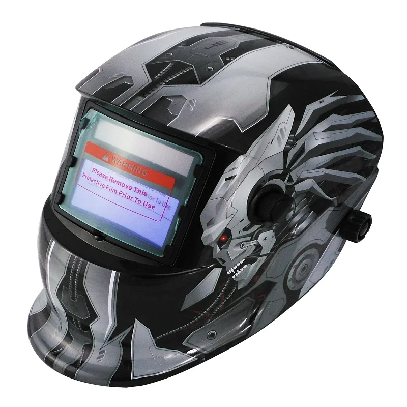 

Solar Auto Darkening Adjustable Range 4/9-13 MIG MMA Electric Welding Mask Helmet Welding Lens for Welding Machine