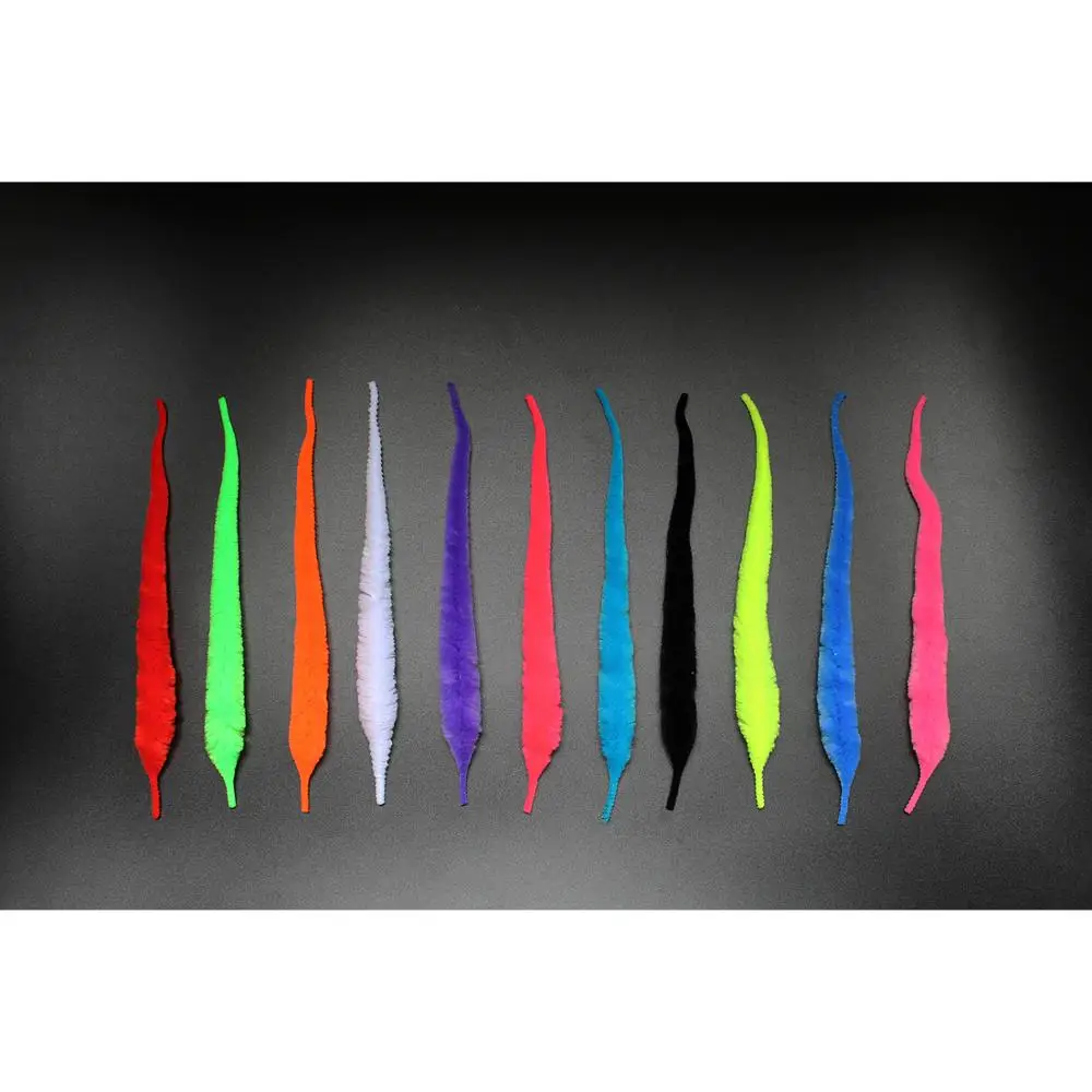Lot De 11 Paquets De Fil Nylon Crépu Pour Pêche à La Mouche - 11 Couleurs Différentes - Environ 20 Cm - Pour Monter Des Mouches Artificielles