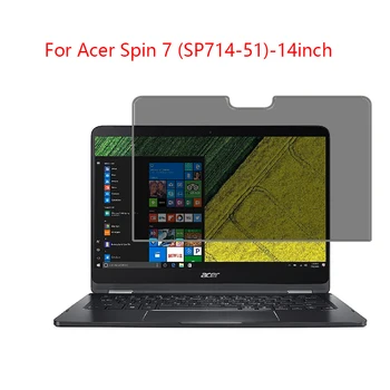 

For Acer Spin 7 (SP714-51)-14inch laptop screen Privacy Screen Protector Privacy Anti-Blu-ray effective protection of vision