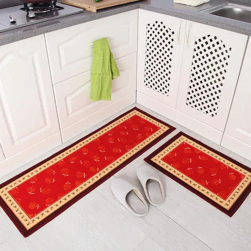 Кухня Коврик для ванны коврик, напольный ковер моющийся износоустойчивый домой входом дверной коврик для ванной Гостиная декоративные Спальня ковры - Color: 07