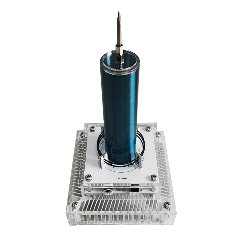 Tesla Coil Multifunctional Electronics Audio Music Tesla Coil Module Plasma Speaker Wireless Transmission Sound Solid Science