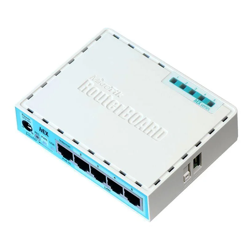Gigabit Ethernet Router Router Fibra Optica Hex Mikrotik Rb750Gr3 Dual Core 880Mhz 256Mb Microsd Fiber Optiqu Router