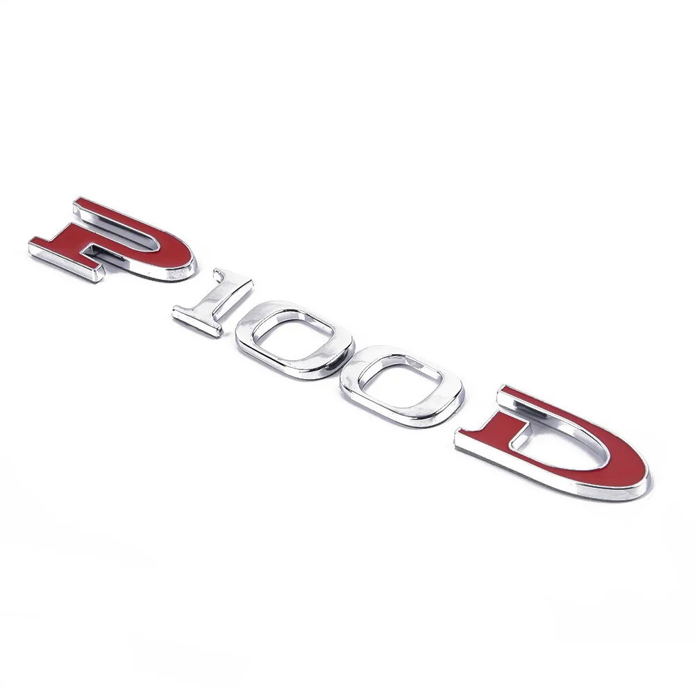1 компл. Хромированные эмблемы слова P100D PD 60 75 85 90 100 значок P90D наклейки подходят для Tesla модель S модель X Стайлинг молдинги