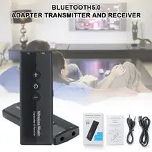 Bluetooth5 0 Adapter Transmitter and Receiver for TV to Wireless Headphone Speaker with AUX Interface