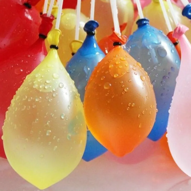 

111pcs/bag Water Balloons Bunch Filled With Water Balloons Latex Balloon Toy Balloons Rapid Injection Summer Game Toy