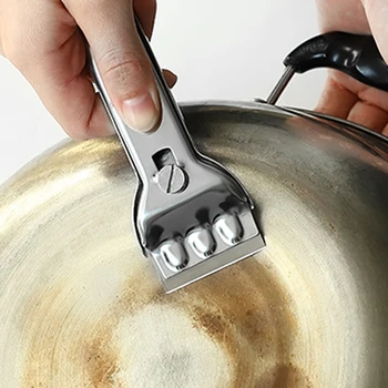

1PC Multifunction Cleaner Hob Scraper Remover Blade For Kichen Cleaning Oven Glass Ceramic Cooker Tools Utility Knife