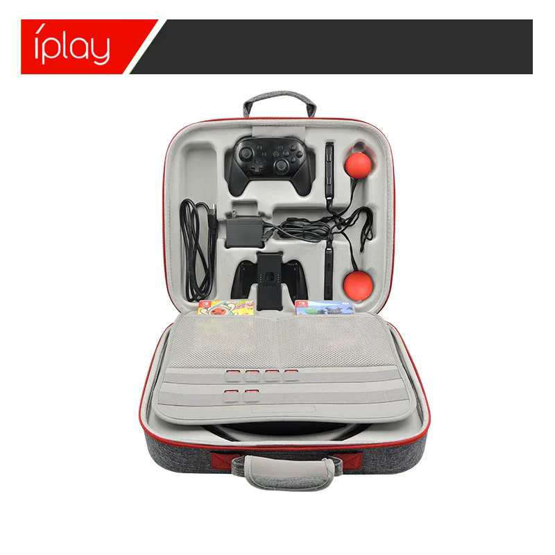 for Nintend Switch Portable Case NS Bag Multifunctional EVA Fitness Ring Base Storage Cover Shell For Switch Accessories