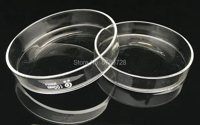 5 Piastre Petri In Vetro Borosilicato 100mm - Per Colture Da Laboratorio, Resistenza Fino A 400°C - Foto 6