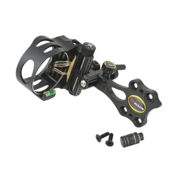 

Hunt Bow Sight Equipment Sports Archery 5 Pin 0.19 All-metal Adjustable