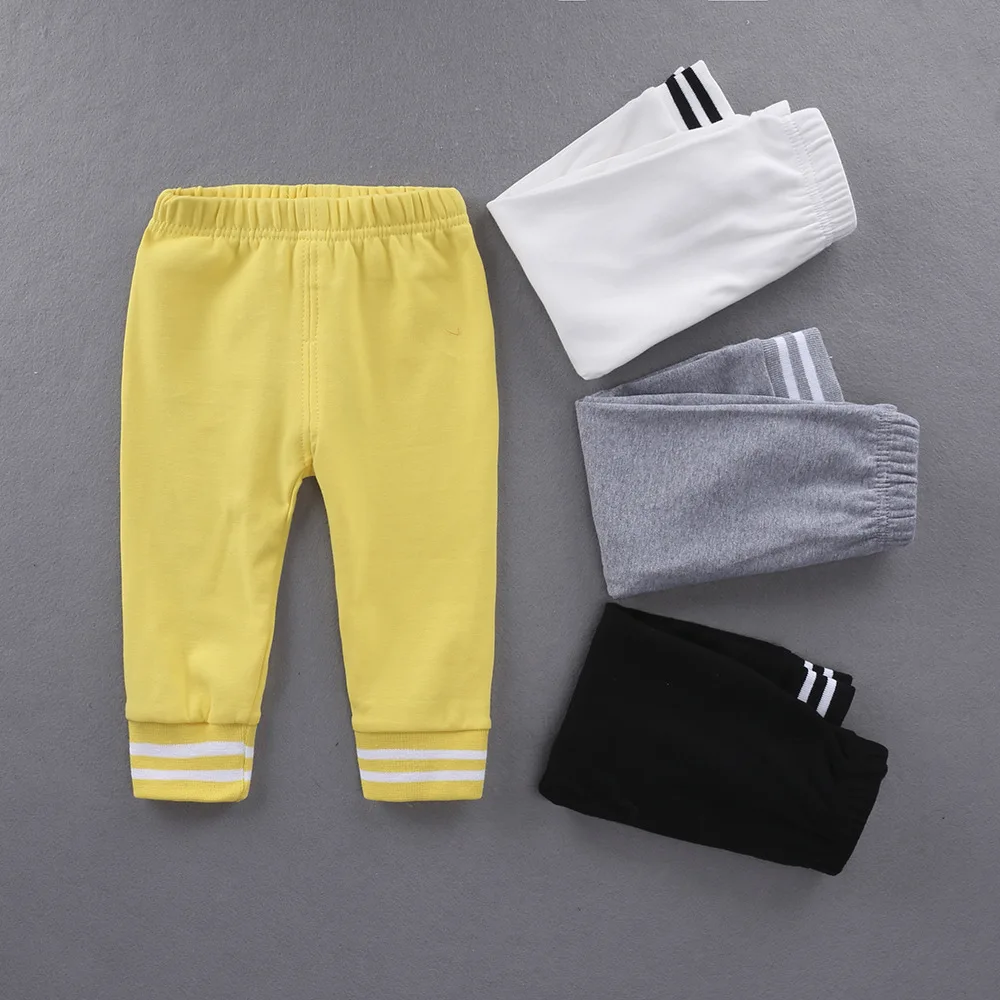 Cartoon Newborn Baby Boys Girls Pants Children Unisex Spring Autumn Cotton Long Pants Child Leggings Kid Infant Toddler Trousers