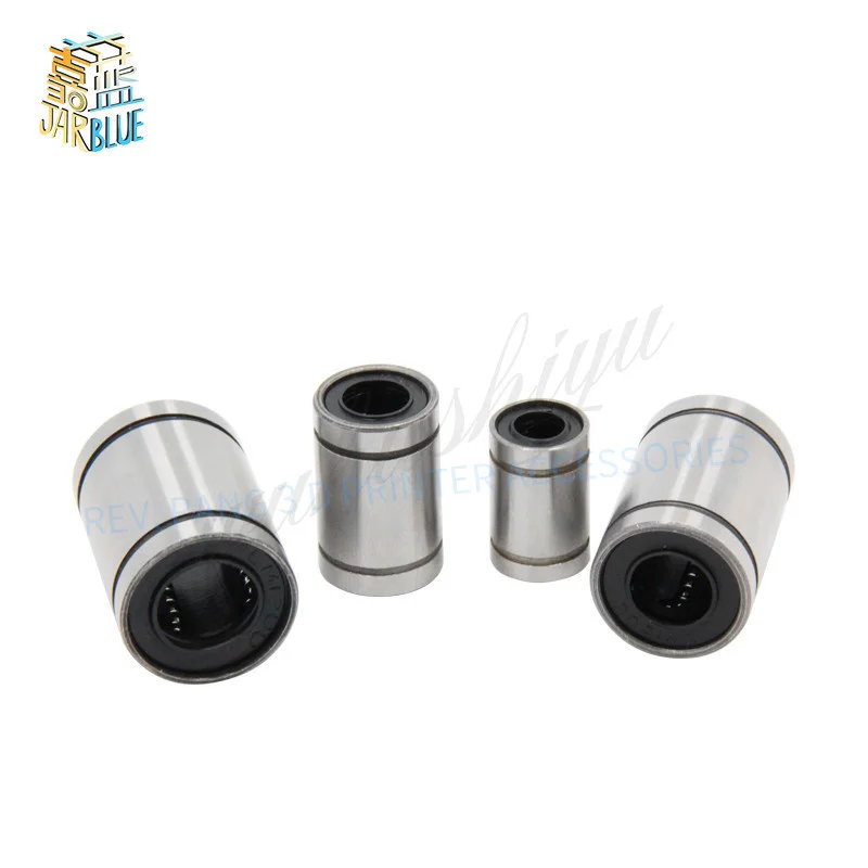 Ball Bearings Miniature Bearings Mini Ball Bearing Linear Bearings 1Pcs LM6UU LM8UU LM10UU LM12UU LM20UU For 3D Printers Parts