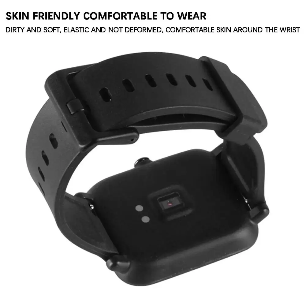 Ремешок силиконовый для наручных часов браслет Xiaomi Huami Amazfit Bip Samsung galaxy Watch 42 мм active