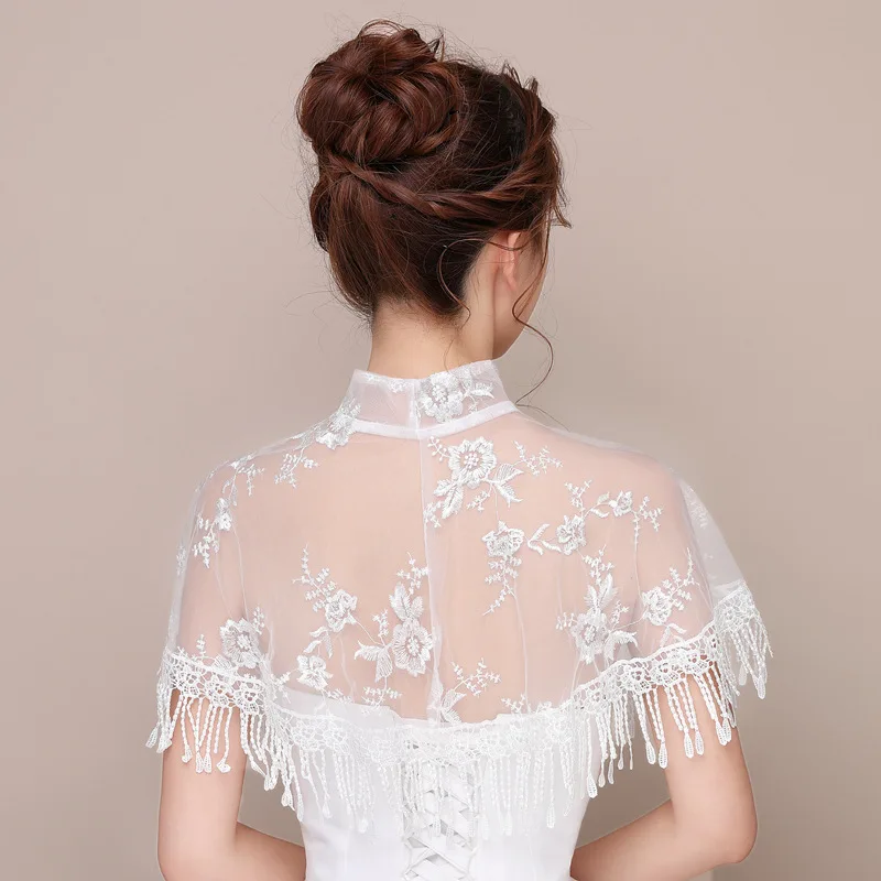 Тонкий cheongsam для невесты свадебное платье имеет кружевной сетки шаль воротник и кисточки