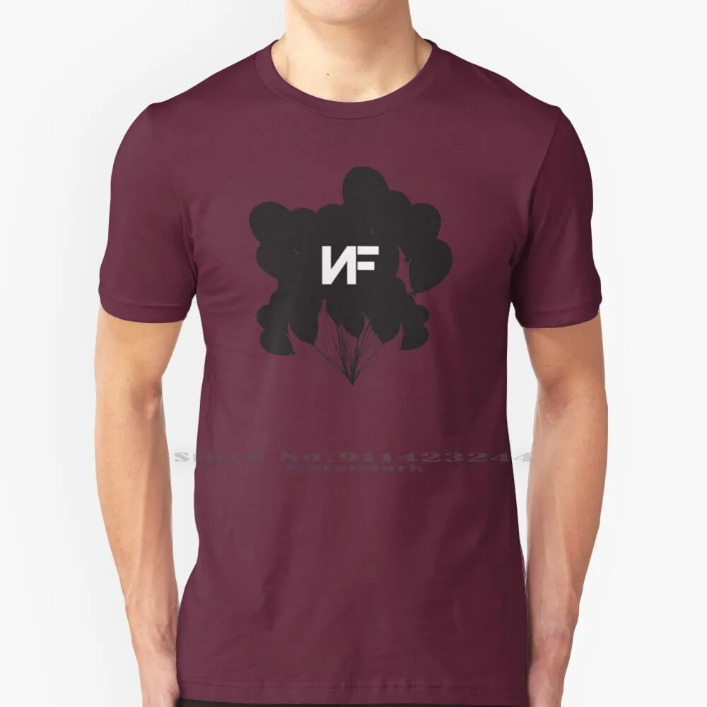 Nf Balloons T Shirt Cotton 6XL The Search Nate Feuerstein Nathan Feuerstein Nf Rapper Perception Therapy Session Mansion Real