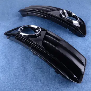 

CITALL 1 Pair Left & Right Front Bumper Lower Grille Fog Light Cover Trim fit for Audi Q5 2013 2014