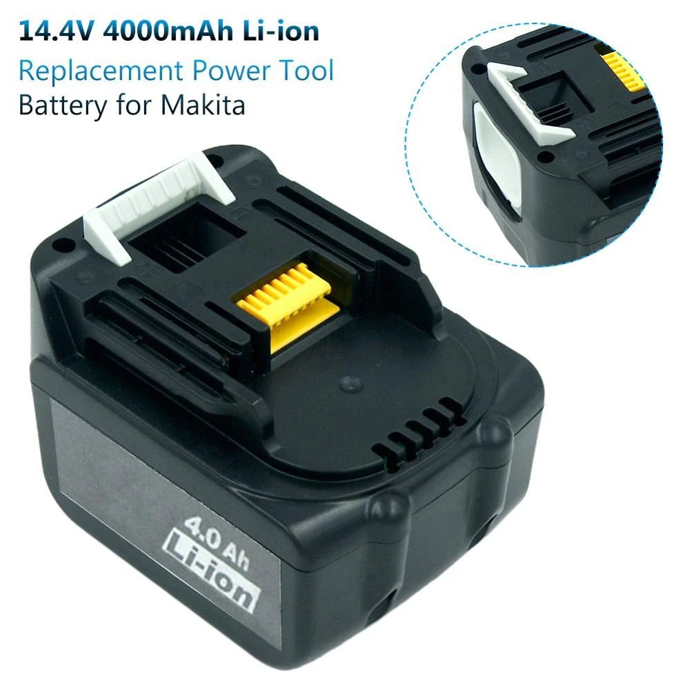 aflange Højttaler Dekorative 14.4V 4000mAh BL1430 BL1440 BL1450 Lithium Ion Rechargeable Battery for  Makita Cordless Power tool 194558 0 194559 8|battery for makita|battery  forbattery for tools - AliExpress