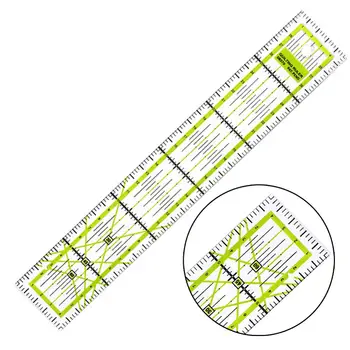 

Double-color Sewing Ruler Patchwork Feet Tailor Yardstick Cutting Quilting DIY Handmade Sewing Tools