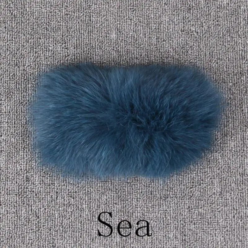 QIUCHEN PJ8149 новая модель женская шуба из натурального Лисьего меха с длинным рукавом пальто с капюшоном gebuine костюм лисы Высокое качество - Цвет: sea blue