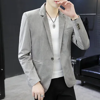 

bobo 2020 Men New Style Spring Suit YOUTH Slim Fit Trend of Fashion Thin Leisure Blazer
