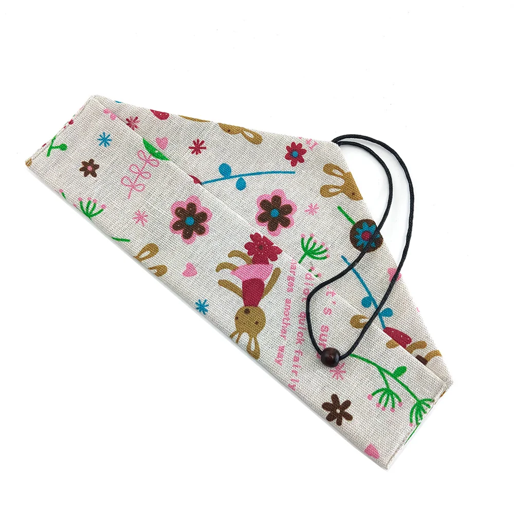 Cutlery Set Canvas Cloth Bags Travel Storage Bag Camping Buggy Bag Eco