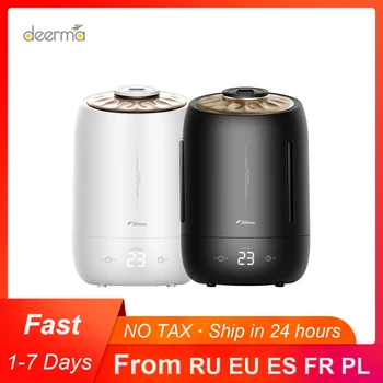 

Original Deerma Household Humidifier Purifying Mist Maker Timing With Intelligent Touch Screen Adjustable Fog Quantity Diffuser