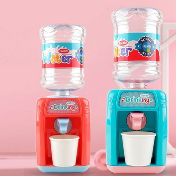 

Kids Mini Drink Water Dispenser Toy Electric Small Appliances Kitchen Toys For Children Simulation Furniture Pretend Play Toys