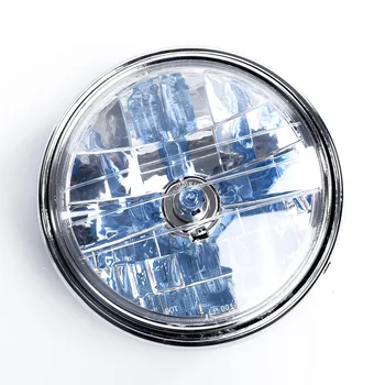 

12V Head 35W Lamp Universal Signal H4 Halo Halogen LED 17.5cm Motorcycle