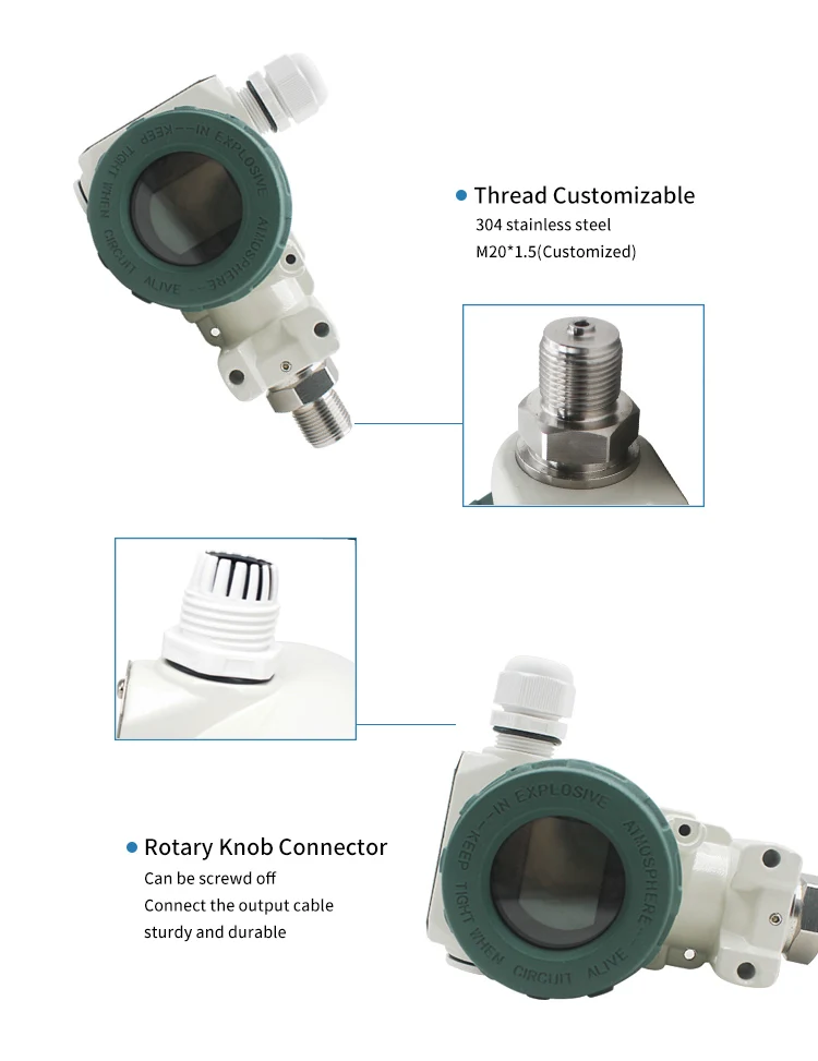 2088 Pressure Transmitters Pressure Sensor Digital display pressure sensor RS485 4-20mA Water pressure Oil pressure