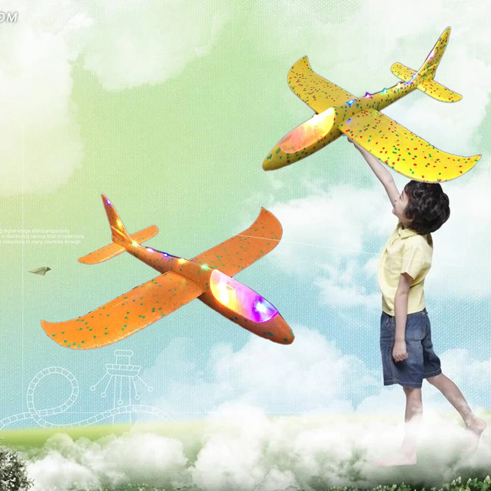 

Hand Launch Throwing Glider Aircraft Inertial Foam EPP Airplane Dinosaur Train Dragon Plane Model Outdoor Educational child Toys