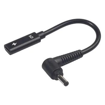 

Type C Female to 40135 Male Power Adapter Cable with PD Chip For Laptop Charger