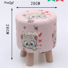 ProQgf 1 шт. набор дружественных круглый стиль детский табурет xiuangsohusheng