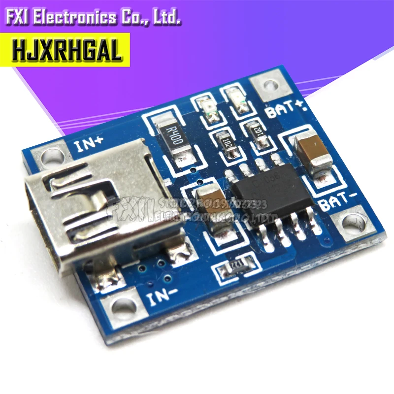 20pcs USB 5V 1A TP4056 модуль зарядного устройства литиевой батареи зарядная плата с