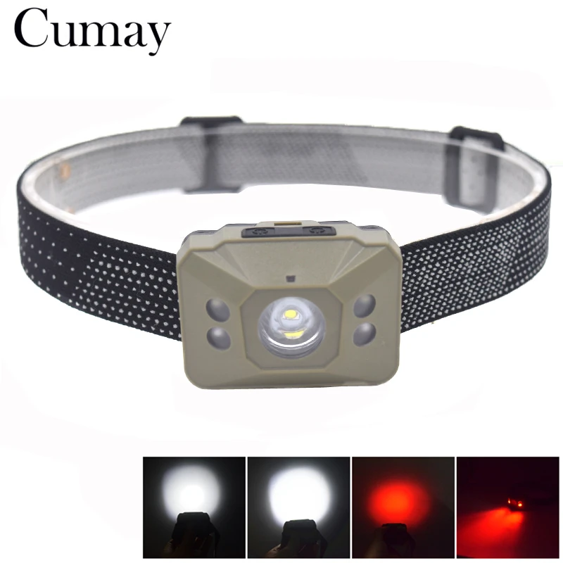 Mini 2500 Lumens R5 5 LED AAA 6 Mode Waterproof Headlight Headlamp Head Lamp Light Flashlight Torch For Camping | Лампы и освещение