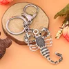 2022 New Zircon Scorpion Style Keychain Fashion Versatile Jewelry Cute Shiny Metal Keychain Accessories Fine Ladies Bag Pendant ► Photo 2/6