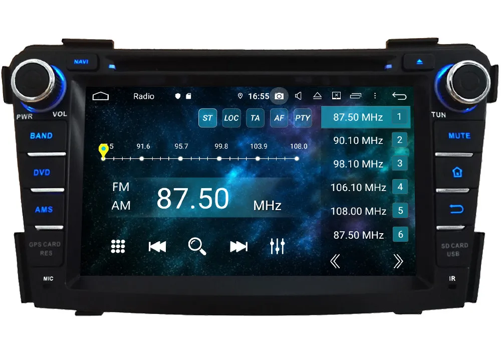Klyde 4G wifi Android 9,0 Восьмиядерный 4 Гб ОЗУ 64 Гб ПЗУ DSP BT RDS автомобильный DVD мультимедийный плеер Радио стерео для hyundai I40 2011