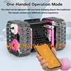 Smart Programming RC Robot 360°Rotation 408PCS DIY Assembly Blocks 3 Styles Gravity Sensor Dual Remote Control RC Tank Toys Gift 3