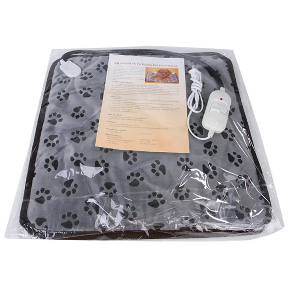 Waterproof and Bite-resistant Cat and Dog Pet Electric Blanket Warm Mat Lightweight Safe Soft Electric Blanket for Pets EU