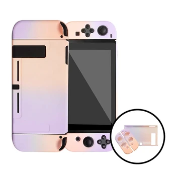 

Dockable Case for Nintendo Switch,Protective Cover Case for Nintendo Switch and Joy-Con Controllers (Purple and Pink)